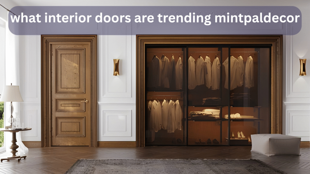what interior doors are trending mintpaldecor