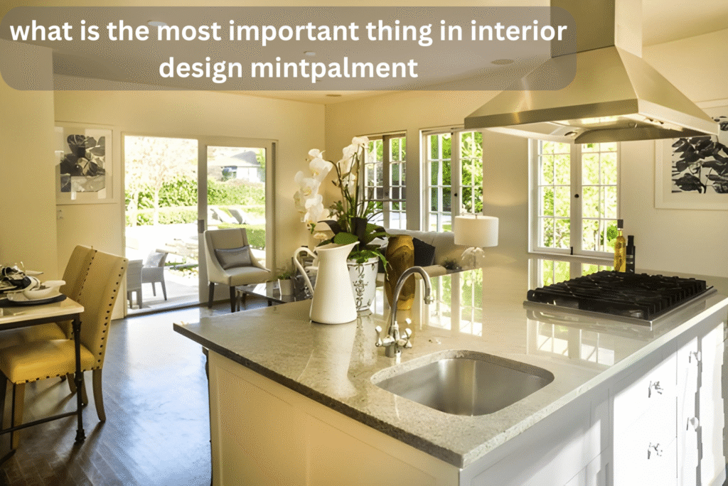 what is the most important thing in interior design mintpalment