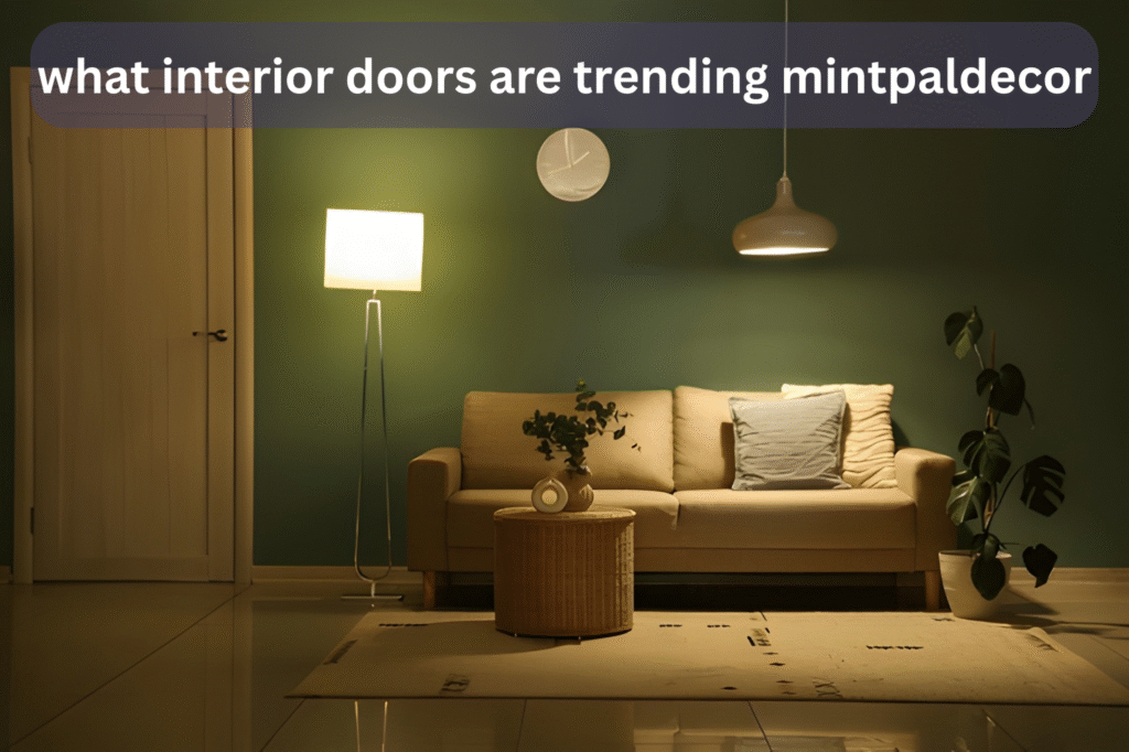 what interior doors are trending mintpaldecor