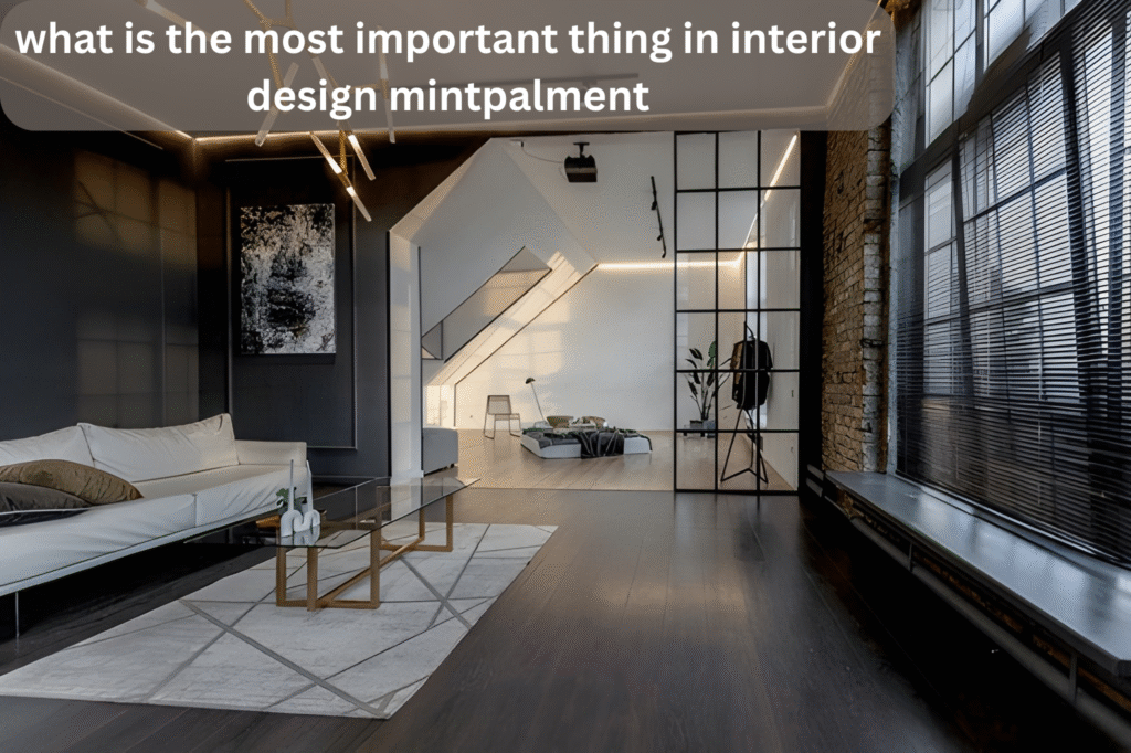 what is the most important thing in interior design mintpalment