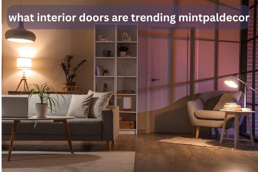 what interior doors are trending mintpaldecor