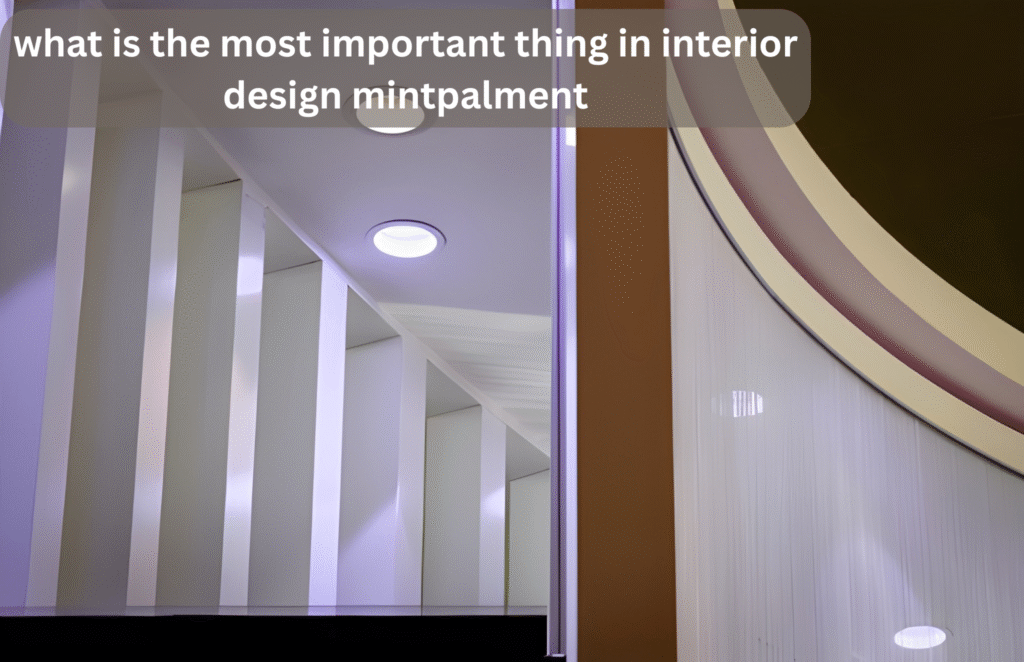 what is the most important thing in interior design mintpalment