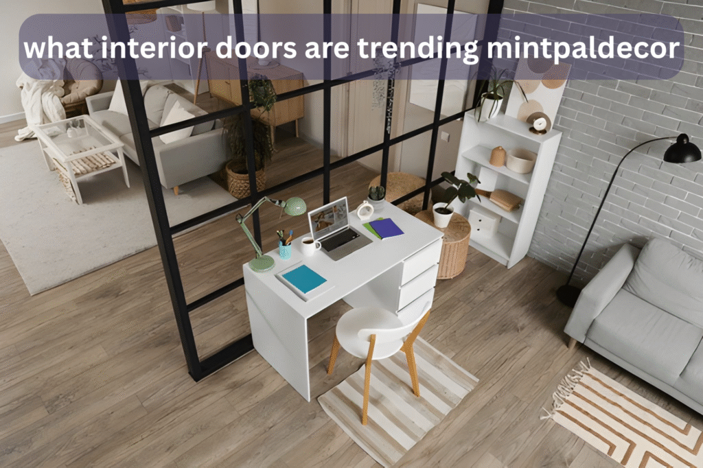 what interior doors are trending mintpaldecor