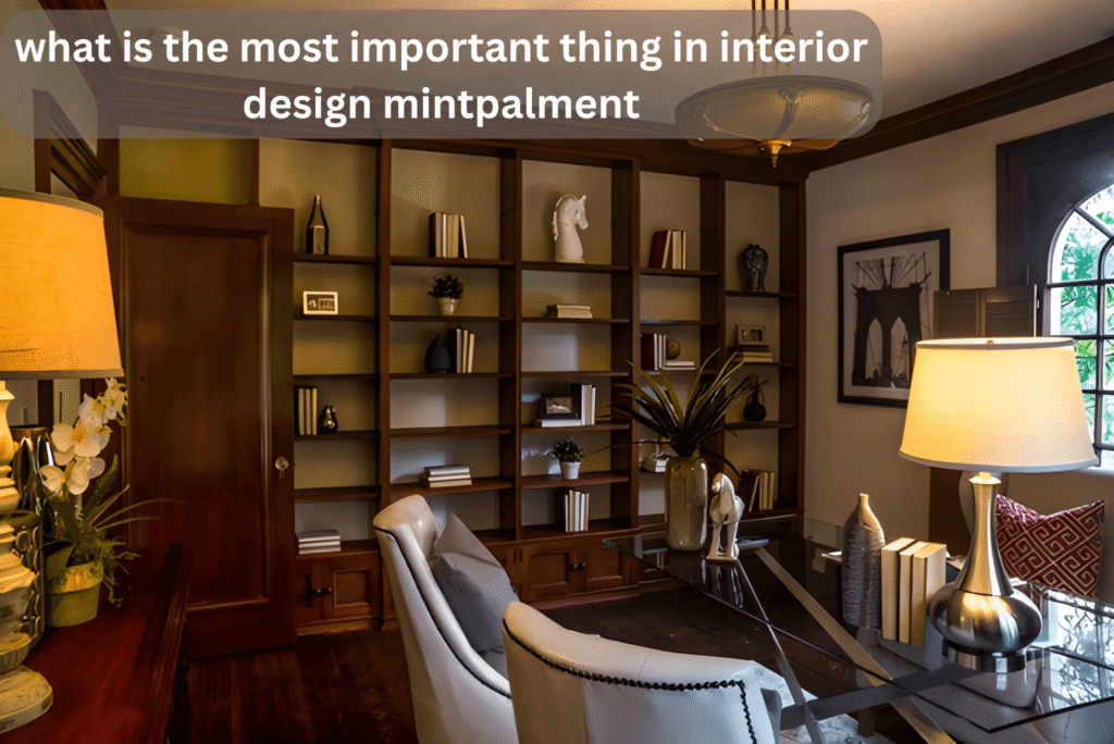 what is the most important thing in interior design mintpalment