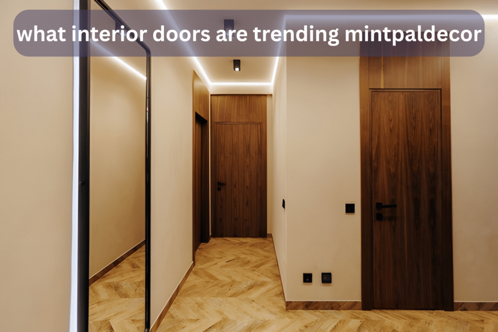 what interior doors are trending mintpaldecor