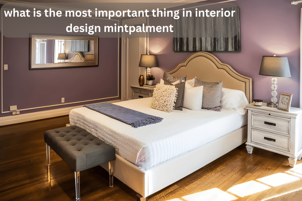 what is the most important thing in interior design mintpalment