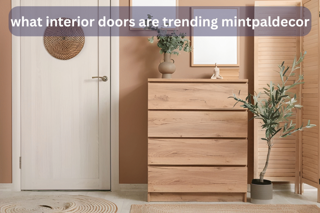 what interior doors are trending mintpaldecor