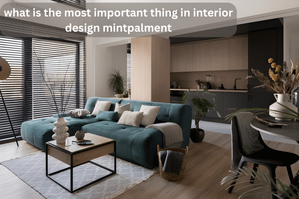 what is the most important thing in interior design mintpalment