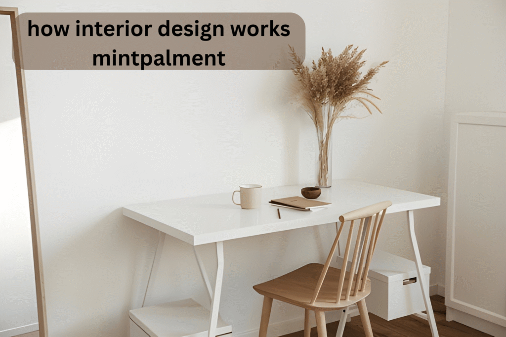how interior design works mintpalment