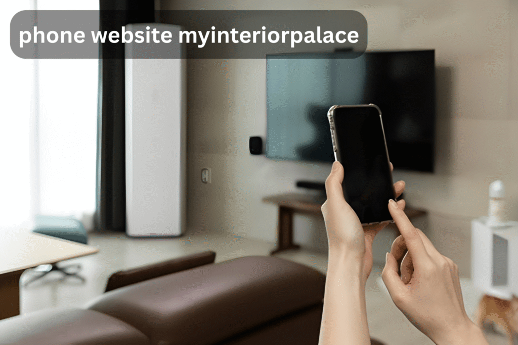 phone website myinteriorpalace