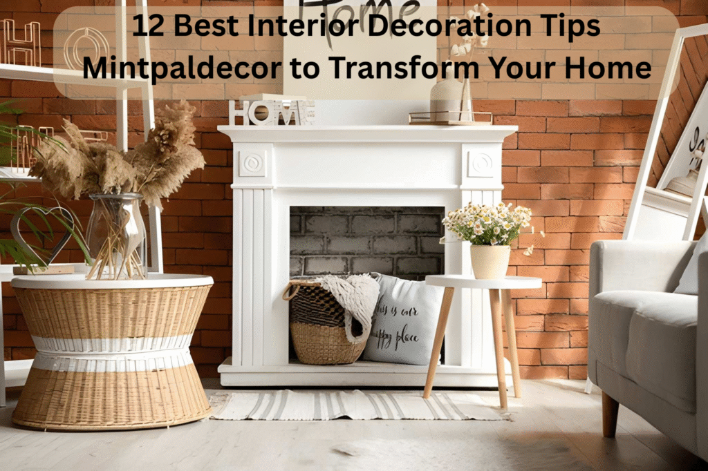 12 Best Interior Decoration Tips Mintpaldecor to Transform Your Home