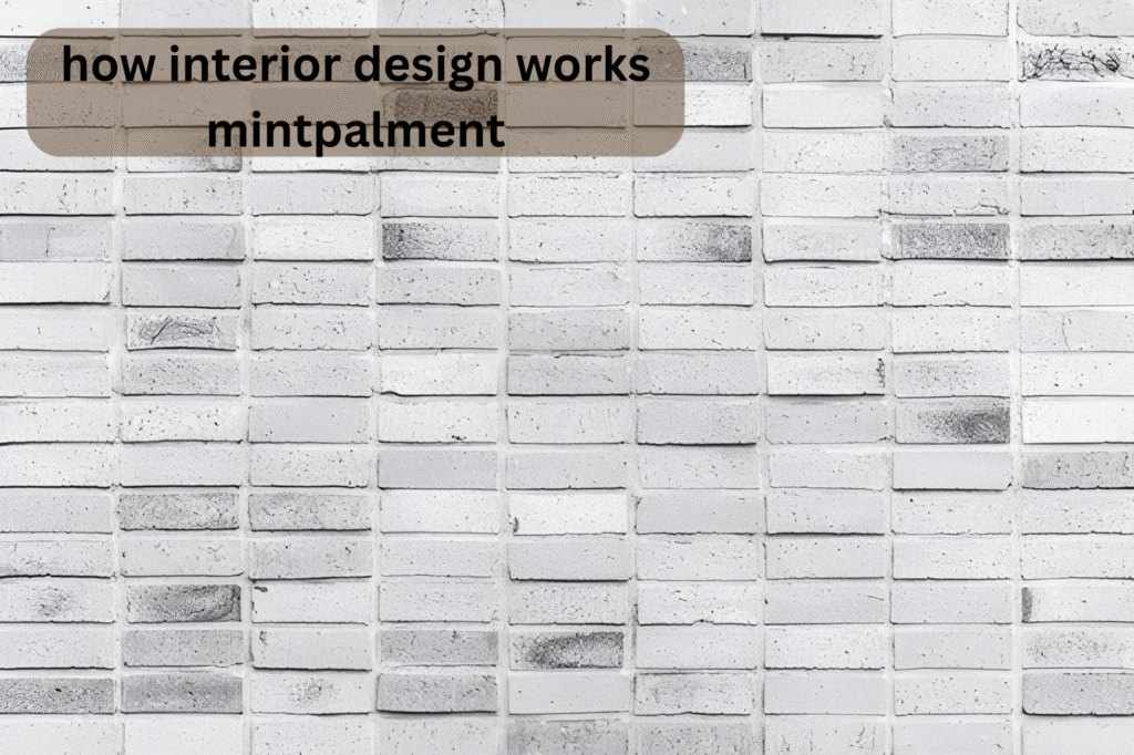 how interior design works mintpalment