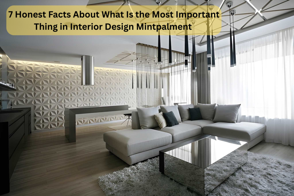 7 Honest Facts About What Is the Most Important Thing in Interior Design Mintpalment