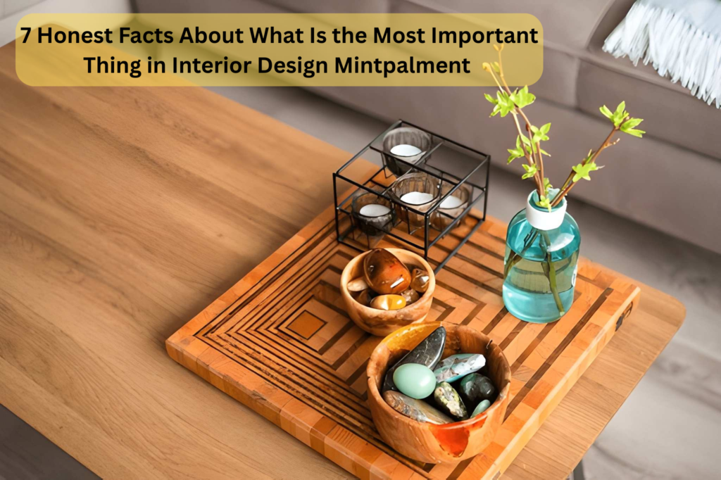 7 Honest Facts About What Is the Most Important Thing in Interior Design Mintpalment