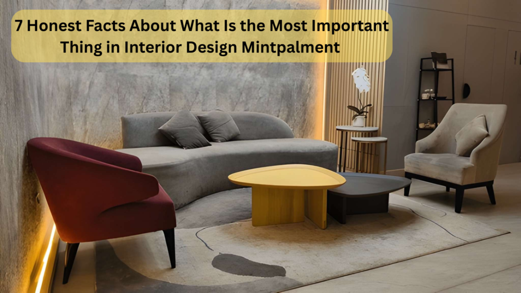 7 Honest Facts About What Is the Most Important Thing in Interior Design Mintpalment