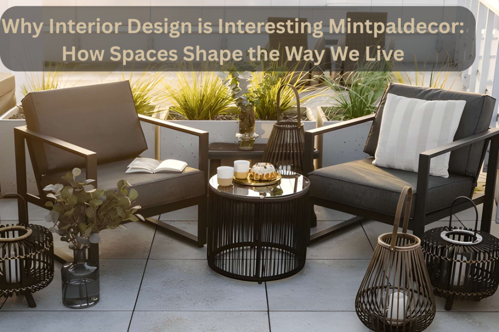 Why Interior Design is Interesting Mintpaldecor: How Spaces Shape the Way We Live
