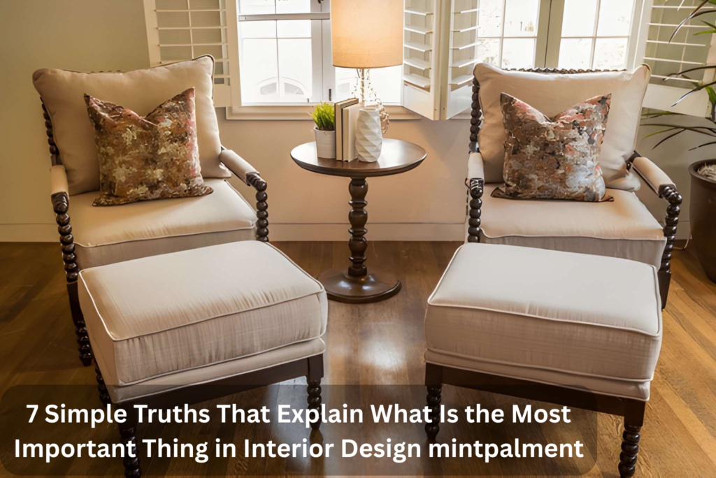7 Simple Truths That Explain What Is the Most Important Thing in Interior Design mintpalment
