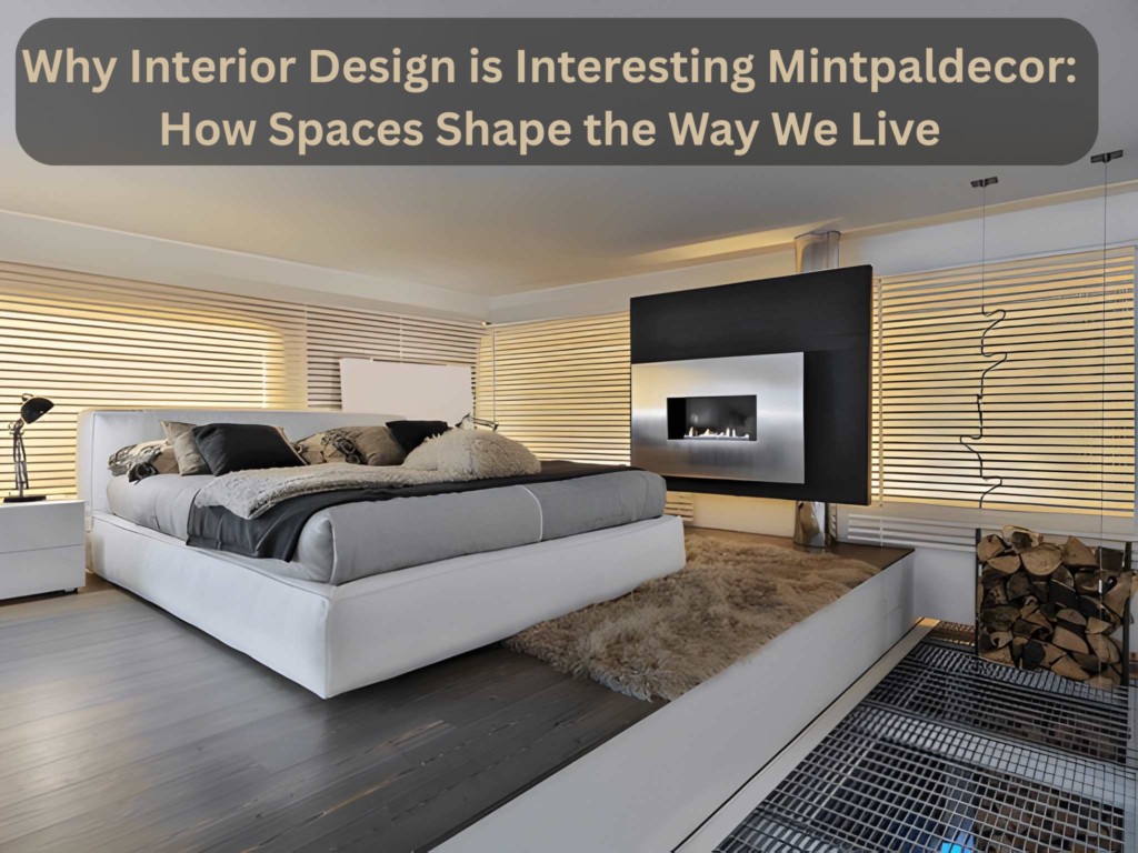 Why Interior Design is Interesting Mintpaldecor: How Spaces Shape the Way We Live