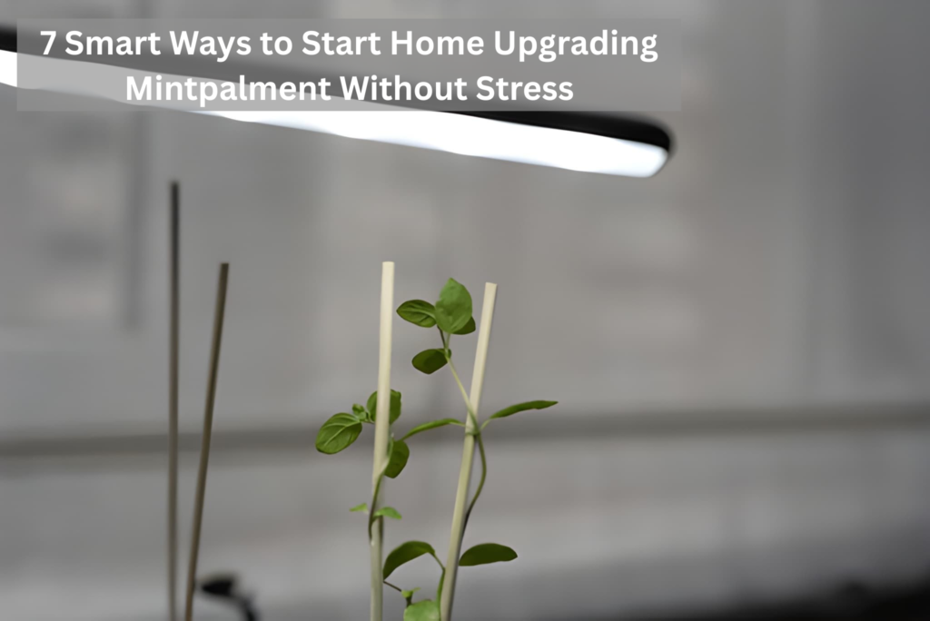 7 Smart Ways to Start Home Upgrading Mintpalment Without Stress