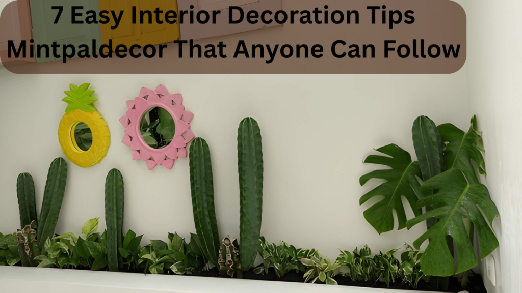 7 Easy Interior Decoration Tips Mintpaldecor That Anyone Can Follow