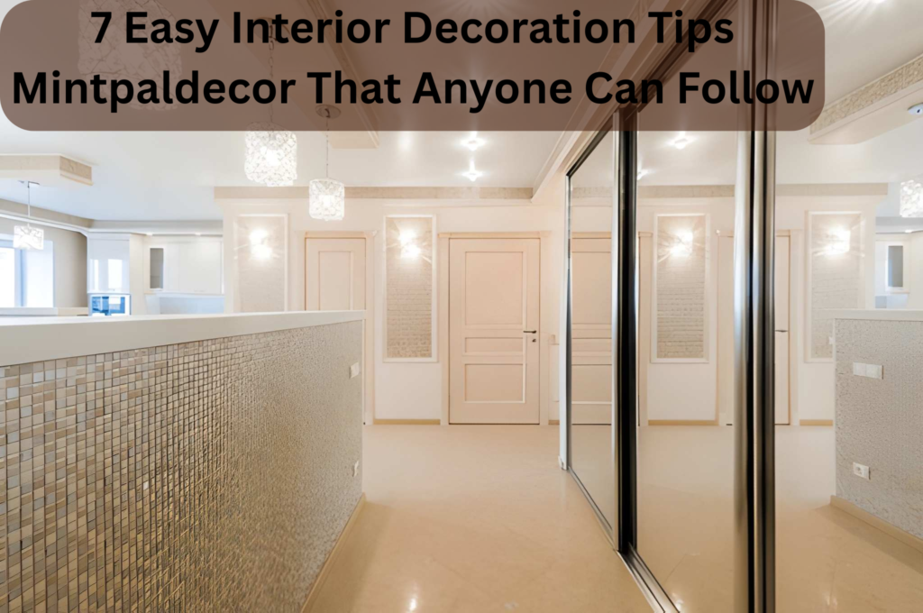 7 Easy Interior Decoration Tips Mintpaldecor That Anyone Can Follow