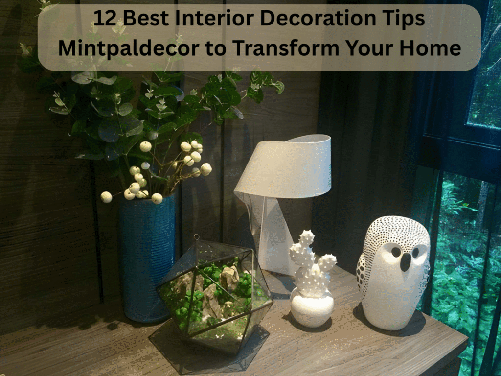 12 Best Interior Decoration Tips Mintpaldecor to Transform Your Home