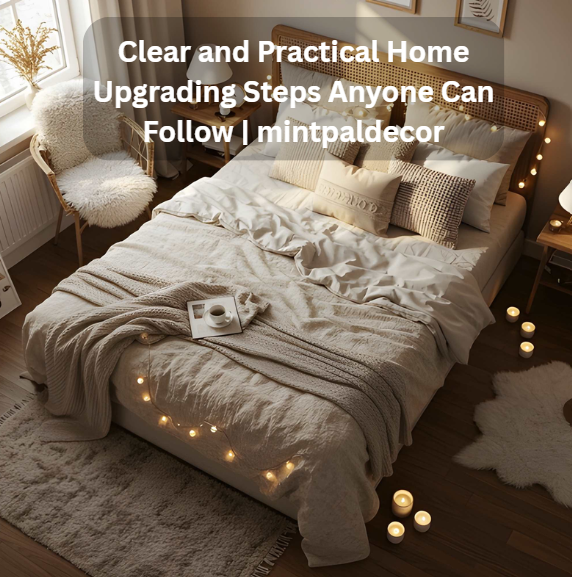 Clear and Practical Home Upgrading Steps Anyone Can Follow | mintpaldecor