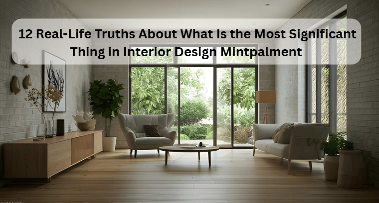 12 Real-Life Truths About What Is the Most Significant Thing in Interior Design Mintpalment