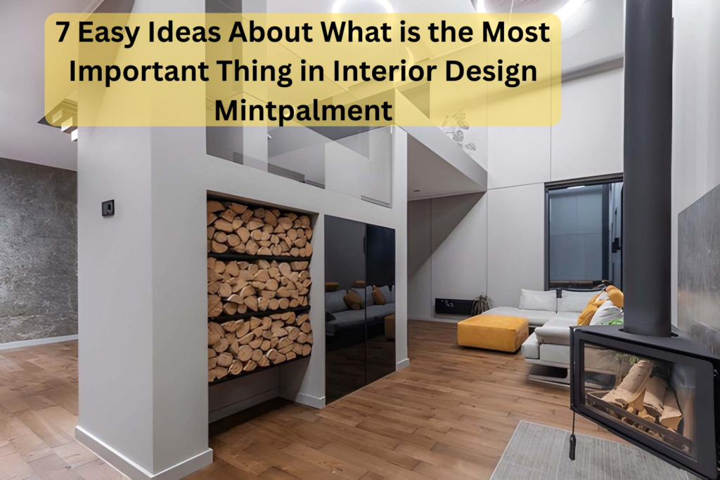 7 Easy Ideas About What is the Most Important Thing in Interior Design Mintpalment