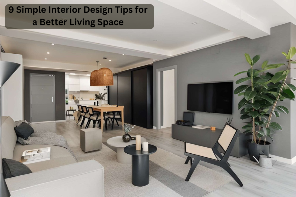 9 Simple Interior Design Tips for a Better Living Space