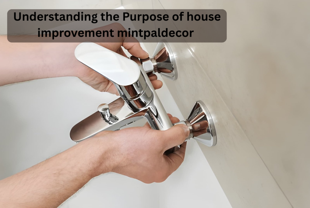 Understanding the Purpose of house improvement mintpaldecor