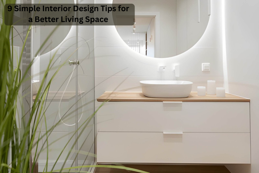 9 Simple Interior Design Tips for a Better Living Space