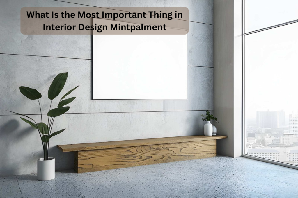 What Is the Most Important Thing in Interior Design Mintpalment