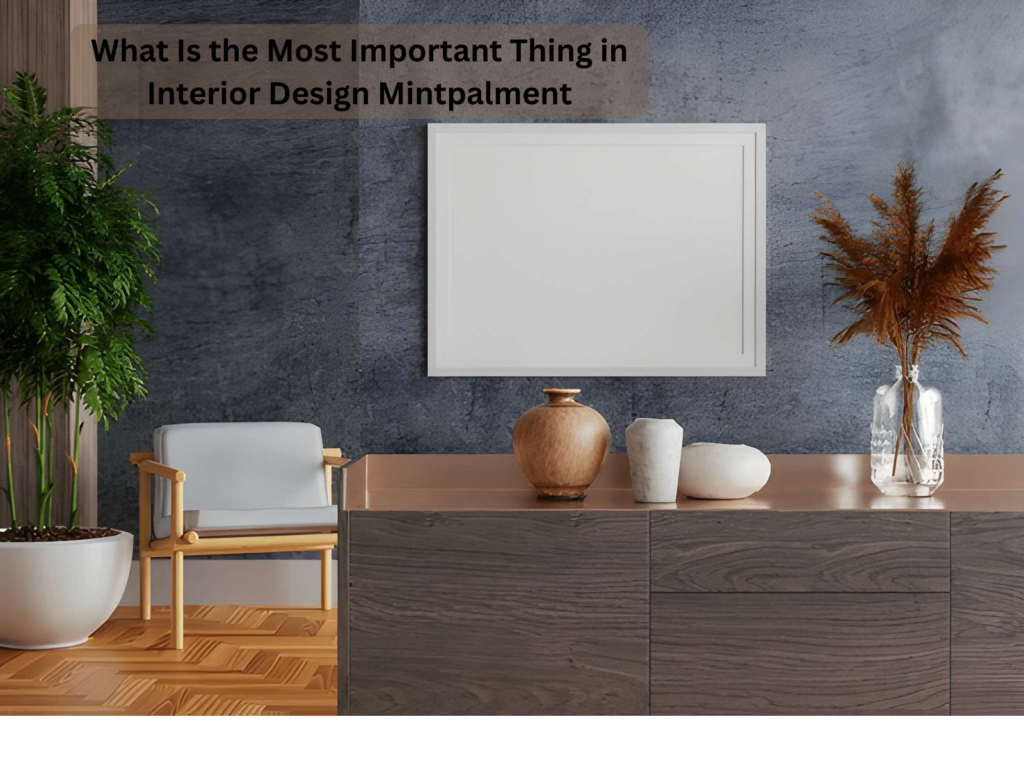 What Is the Most Important Thing in Interior Design Mintpalment