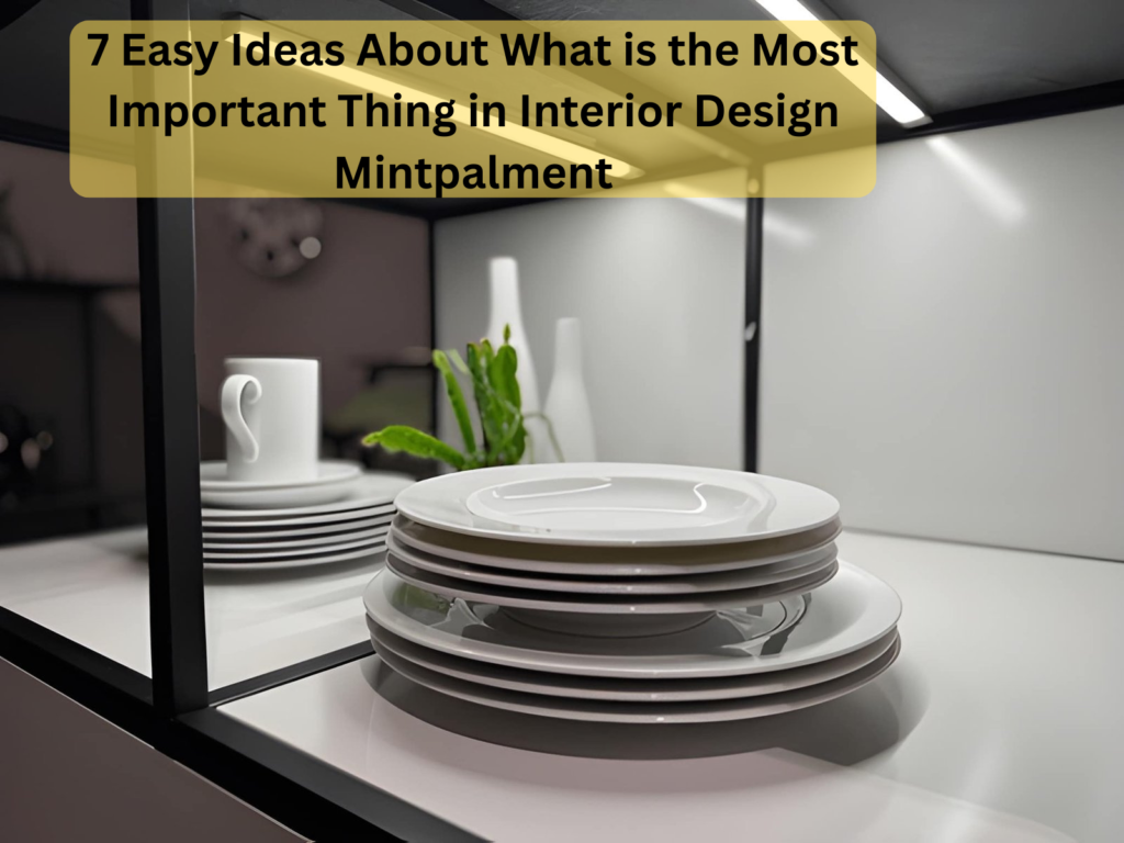 7 Easy Ideas About What is the Most Important Thing in Interior Design Mintpalment