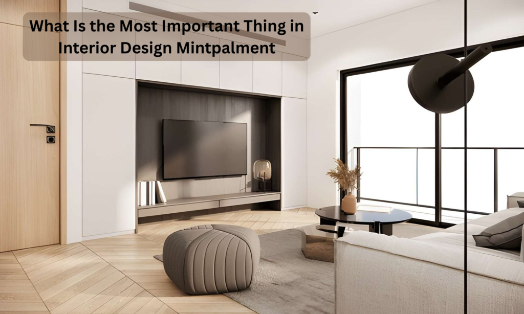 What Is the Most Important Thing in Interior Design Mintpalment