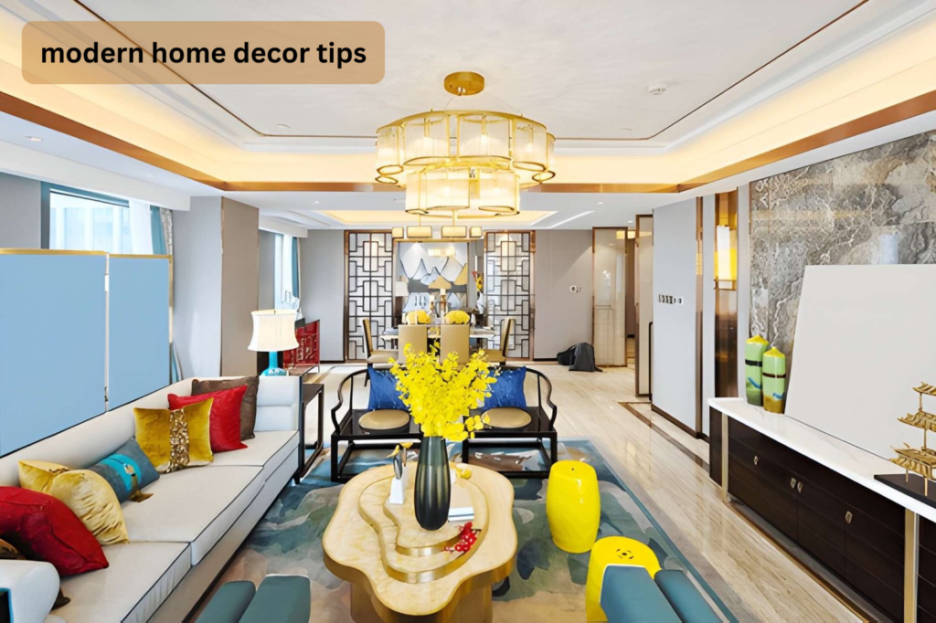 modern home decor tips