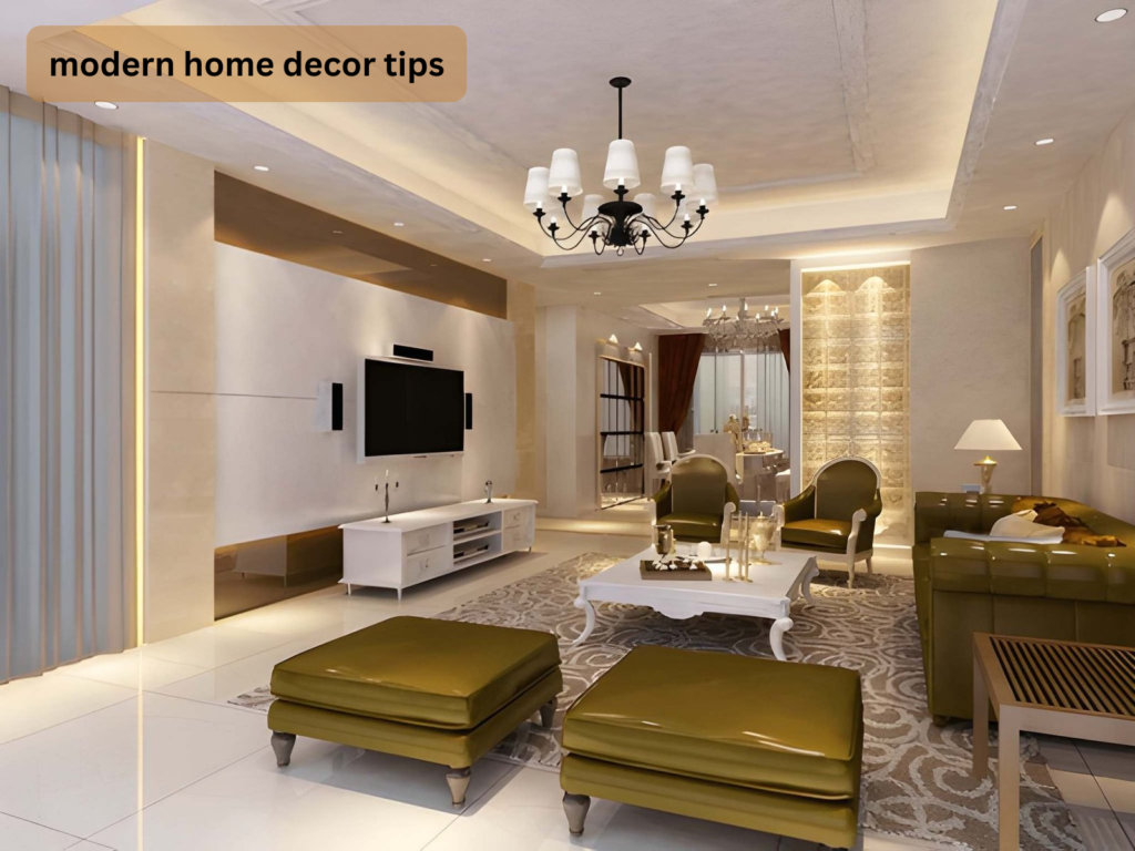 modern home decor tips