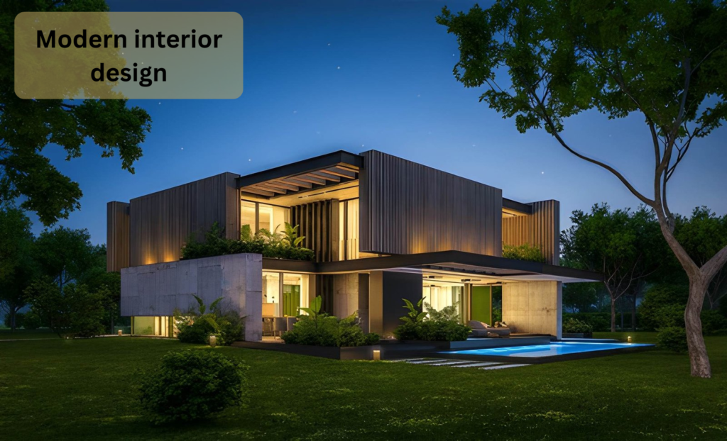 Modern interior design