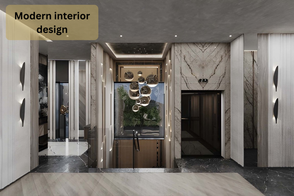 Modern interior design