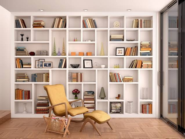 book shelves